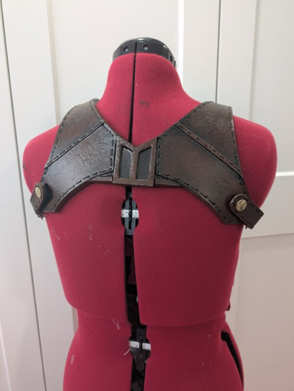 Arcane Jinx Inspired Leather Harness Crafting Pattern/Downloadable PDF File and Tutorial Book - Image 6