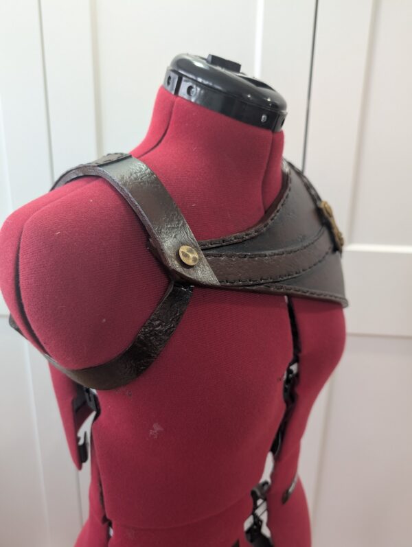Arcane Jinx Inspired Leather Harness Crafting Pattern/Downloadable PDF File and Tutorial Book - Image 7