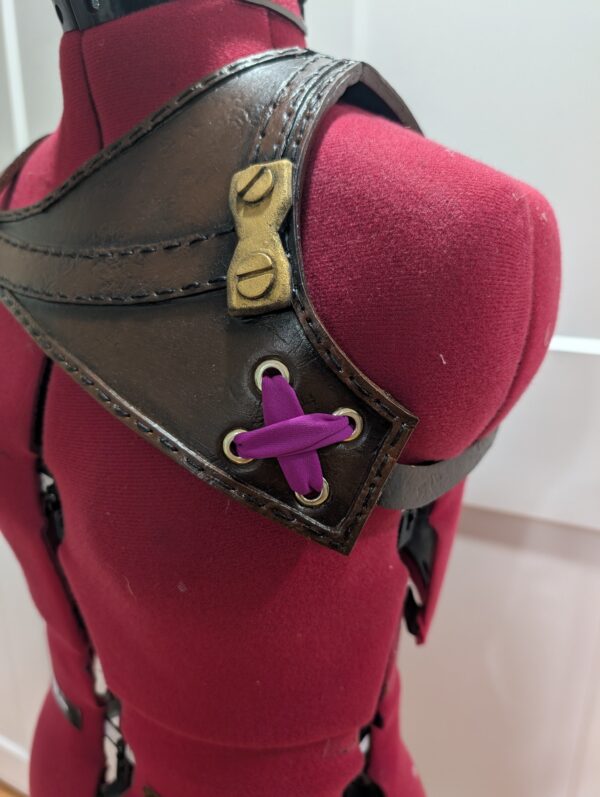 Arcane Jinx Inspired Leather Harness Crafting Pattern/Downloadable PDF File and Tutorial Book - Image 9