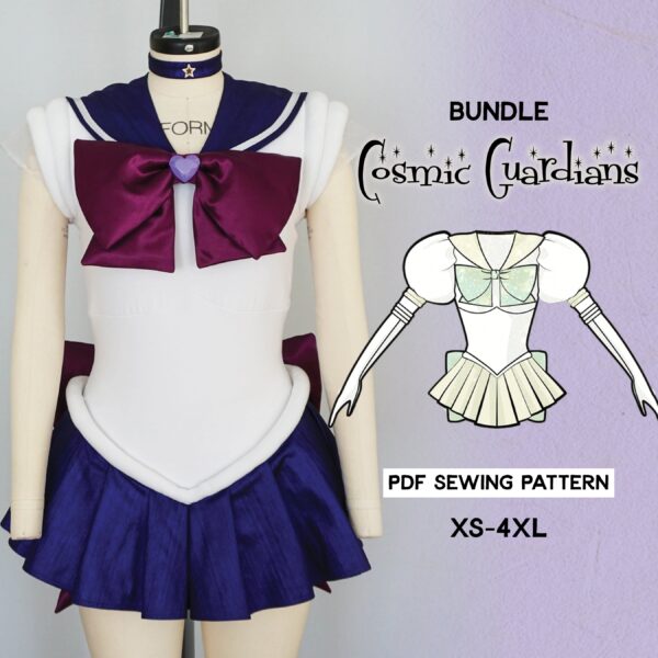 Cosmic Guardians Cosplay Sewing Pattern/Downloadable PDF File