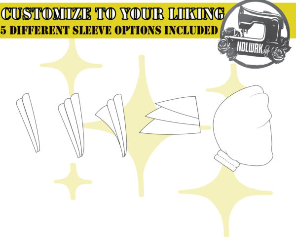 Cosmic Guardians Cosplay Sewing Pattern/Downloadable PDF File - Image 4